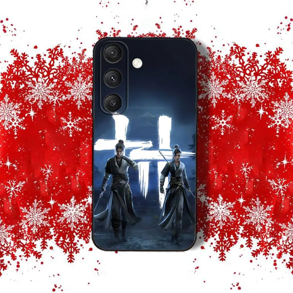 Where Winds Meet Logo Samsung Case