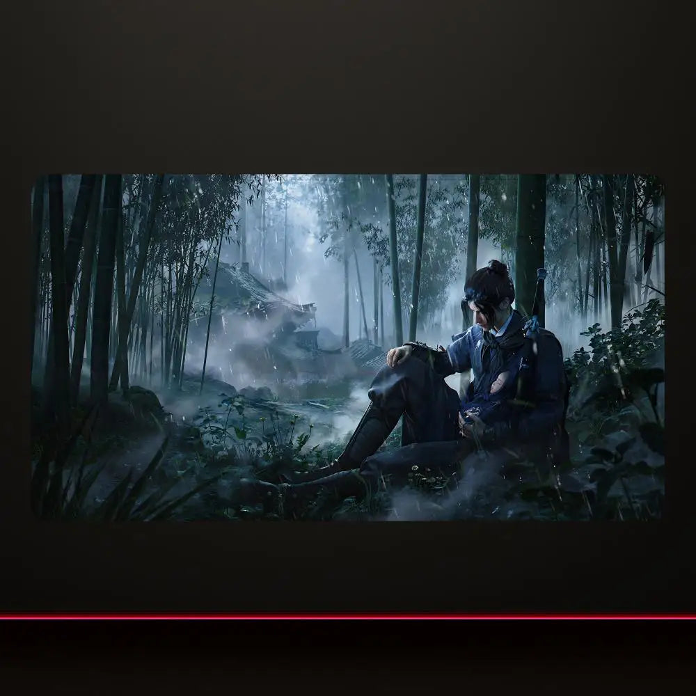 Where Winds Meet Sword Master Desk Mat